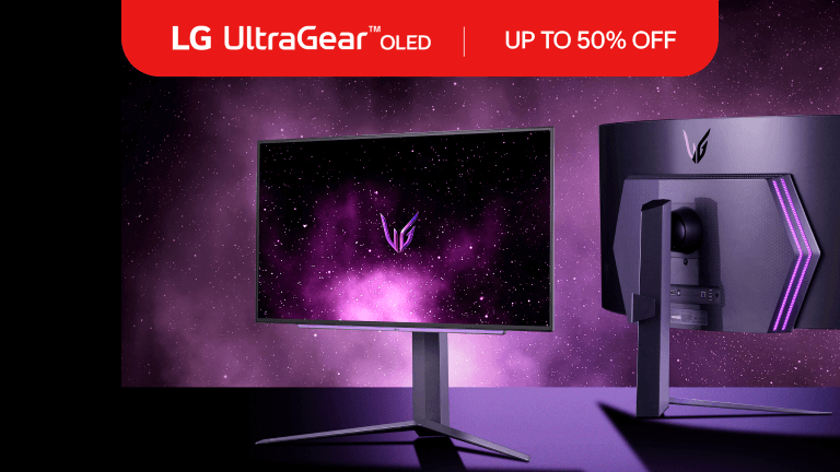 Up to 50% off select UltraGear OLED Monitors
