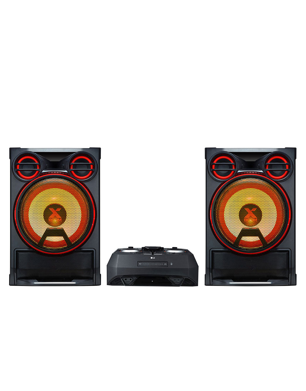 LG XBOOM CK99, 5000 Vt, Karaoke funksiyasi, Joʻrchiroq, Tovushni TV bilan sinxronlash, CK99, CK99