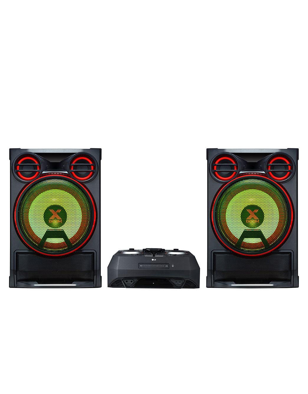 LG XBOOM CK99, 5000 Vt, Karaoke funksiyasi, Joʻrchiroq, Tovushni TV bilan sinxronlash, CK99, CK99