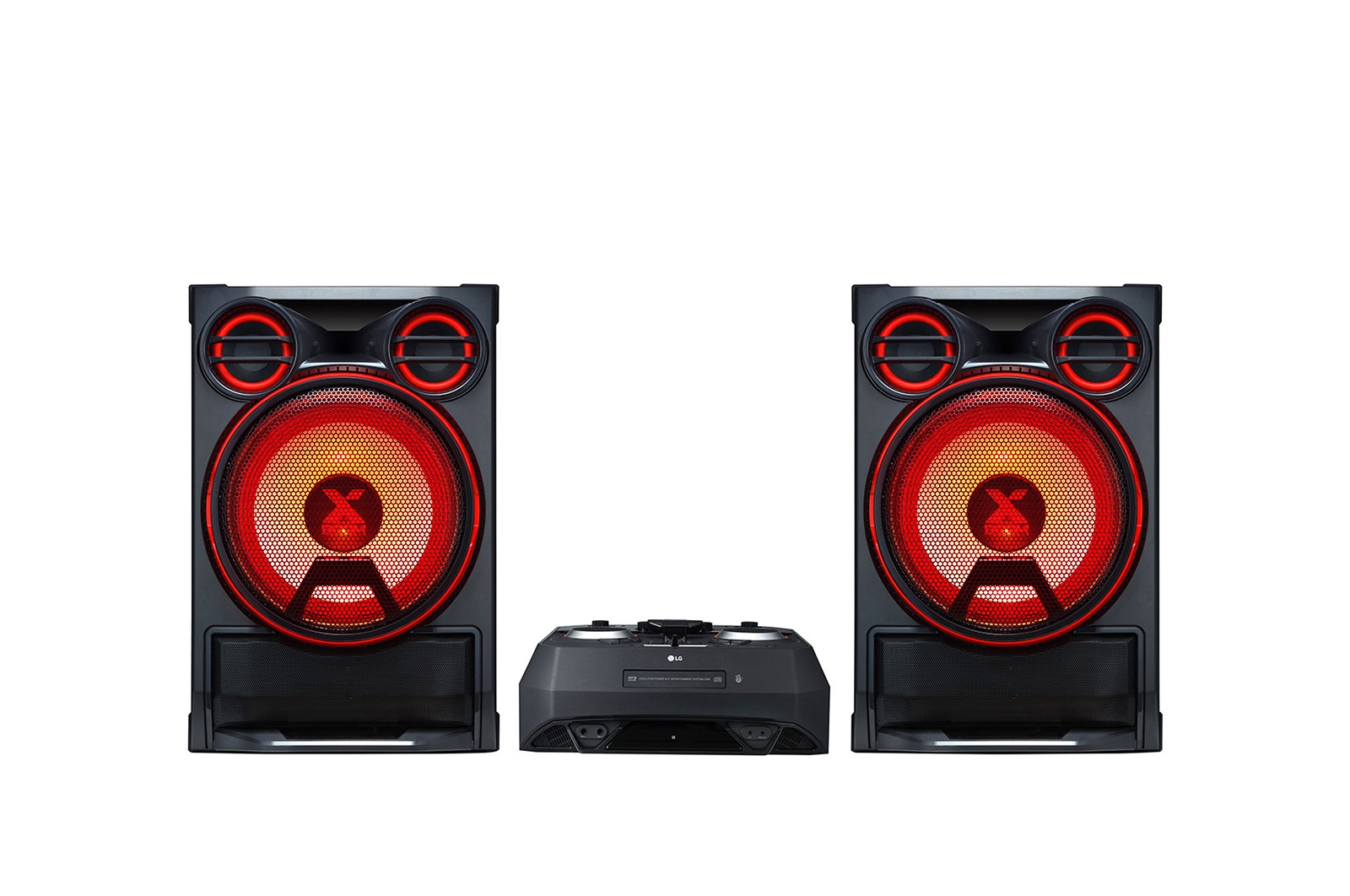LG XBOOM CK99, 5000 Vt, Karaoke funksiyasi, Joʻrchiroq, Tovushni TV bilan sinxronlash, CK99, CK99