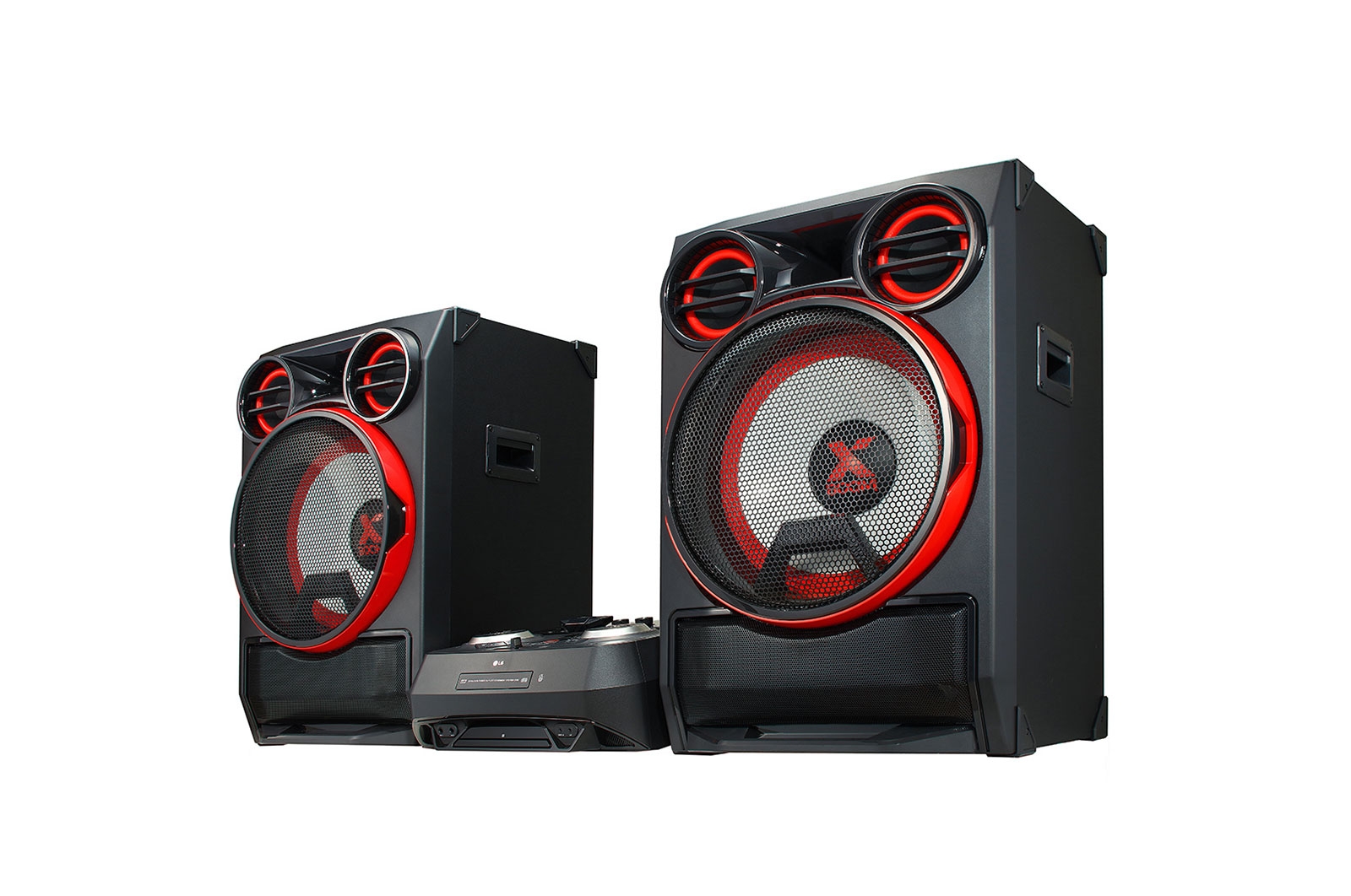 LG XBOOM CK99, 5000 Vt, Karaoke funksiyasi, Joʻrchiroq, Tovushni TV bilan sinxronlash, CK99, CK99