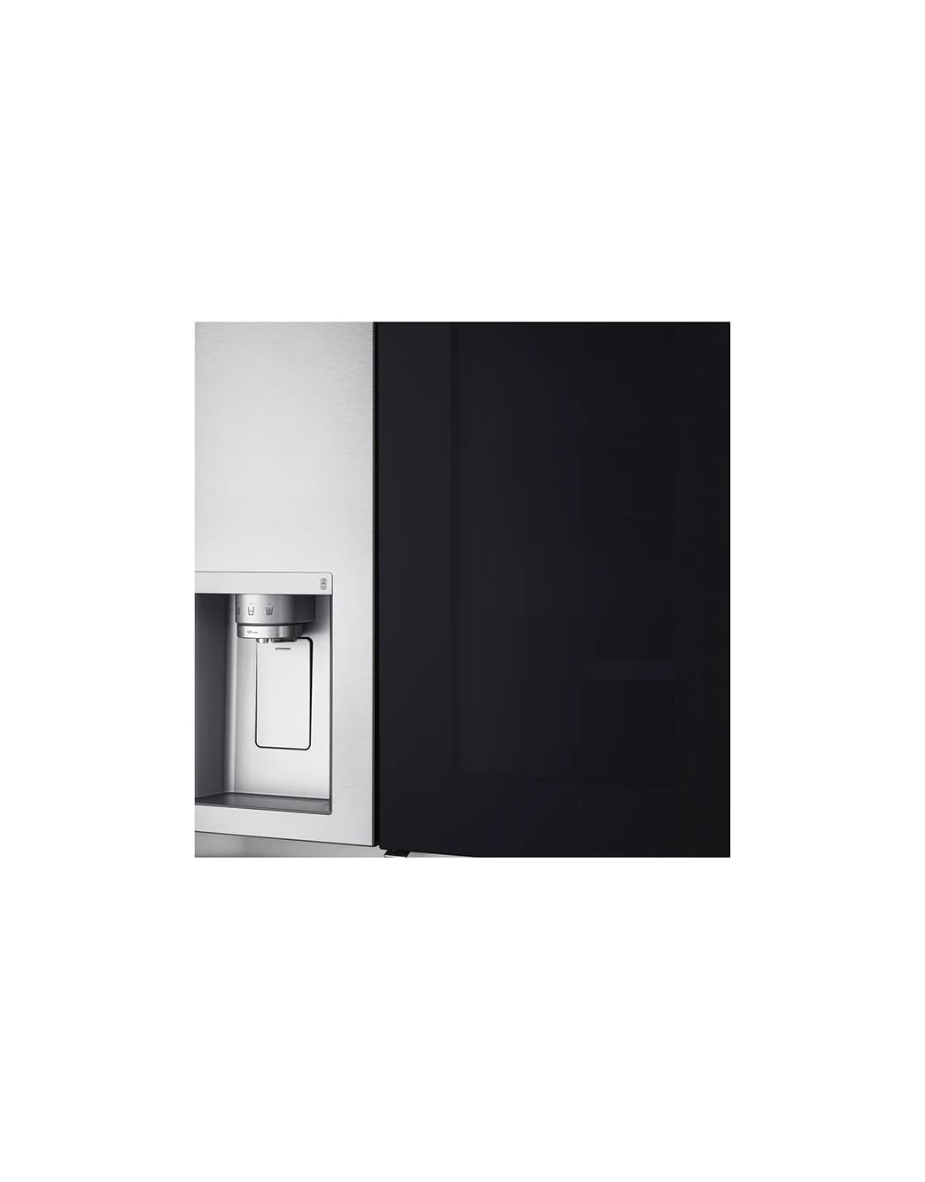LG Hajm 617 l |  LG InstaView Door-in-Door sovutgich | DoorCooling+™ | Suv va muz dispenseri | LG sovutgich ThinQ | Linear Inverter Compressor, GC-X257CAEC
