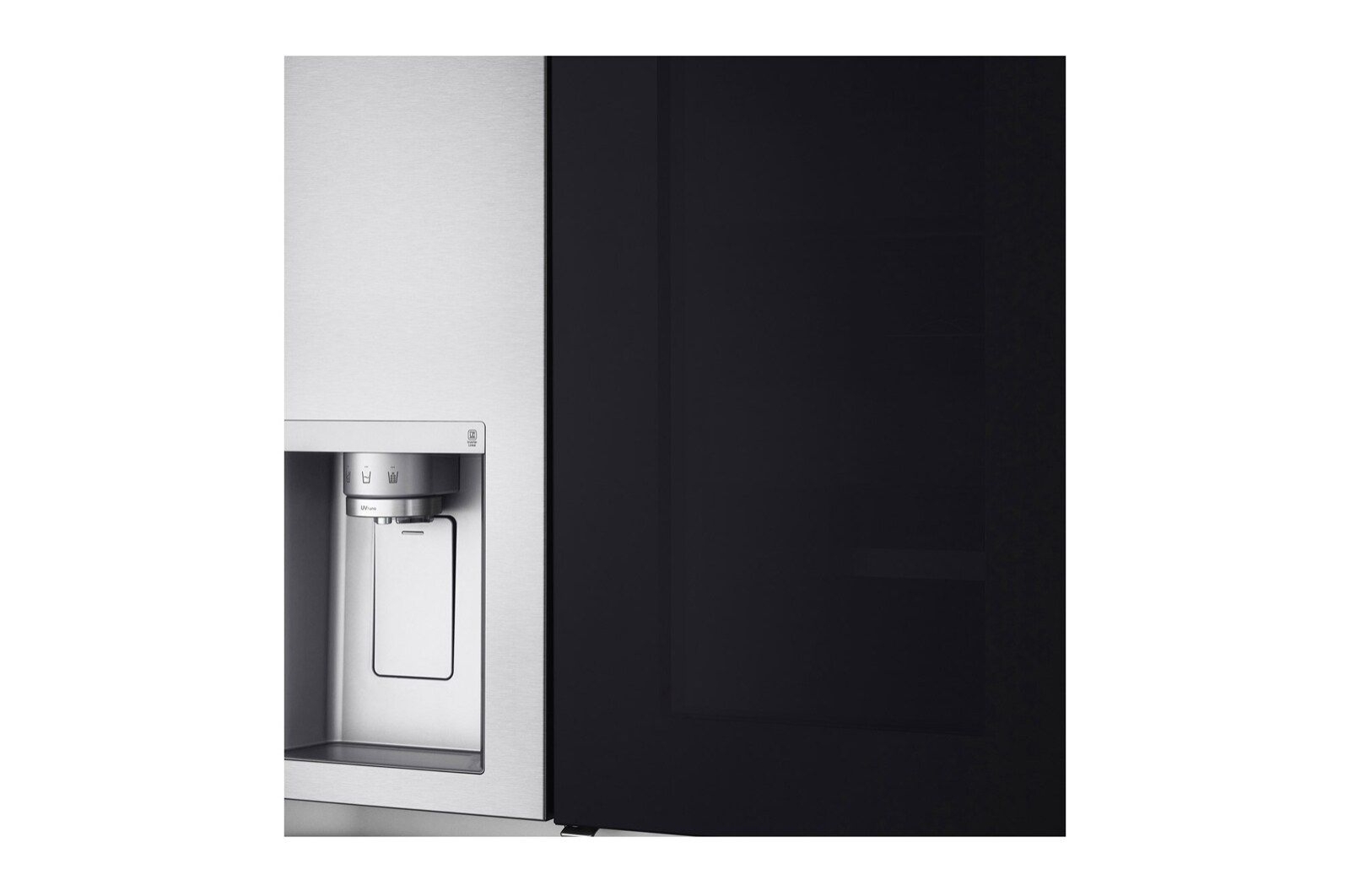 LG Hajm 617 l |  LG InstaView Door-in-Door sovutgich | DoorCooling+™ | Suv va muz dispenseri | LG sovutgich ThinQ | Linear Inverter Compressor, GC-X257CAEC