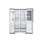 LG Hajm 617 l |  LG InstaView Door-in-Door sovutgich | DoorCooling+™ | Suv va muz dispenseri | LG sovutgich ThinQ | Linear Inverter Compressor, GC-X257CAEC, thumbnail 12