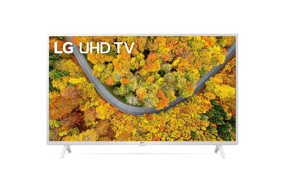 LG televizori | UP76 | 43'' | 4K | Smart UHD | 60 Gz, 43UP76906LE front view with infill image, 43UP76906LE
