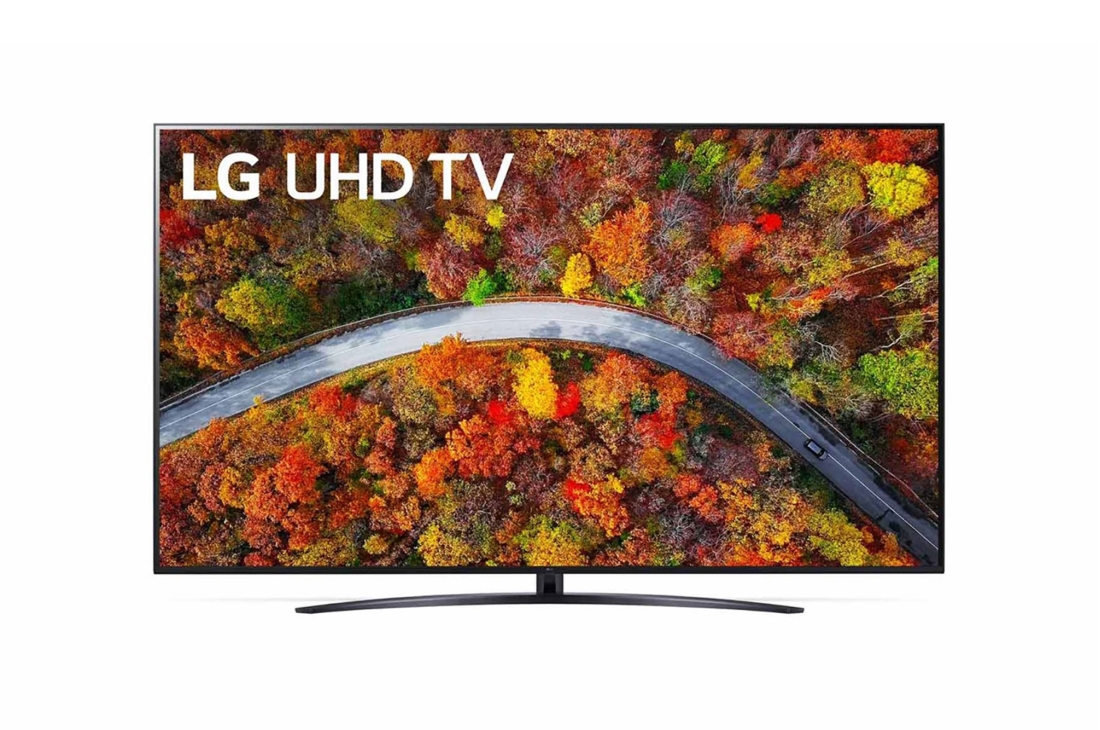 LG televizori | UP81 | 75'' | 4K | Smart UHD | 60 Gz, 75UP77006LB front view with infill image, 75UP81006LA