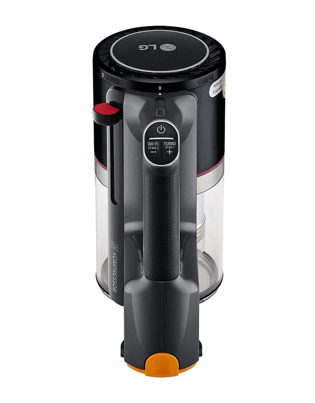 LG Kompressor™ texnologiyasi va Power Drive Mop™ yuvish uchligiga ega simsiz , A9K-MAX1