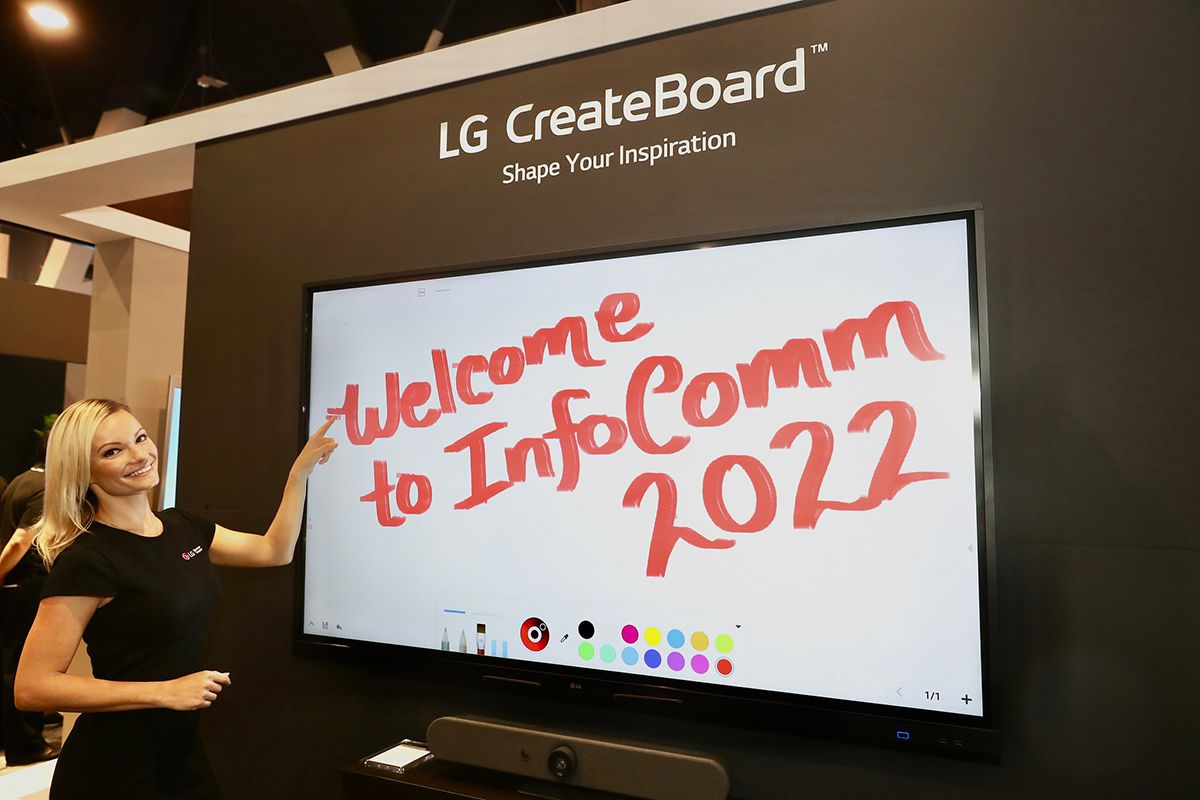 LG создает условия реальной жизни для демонстрации новых технологий на  InfoComm 2022 | LG Узбекистан