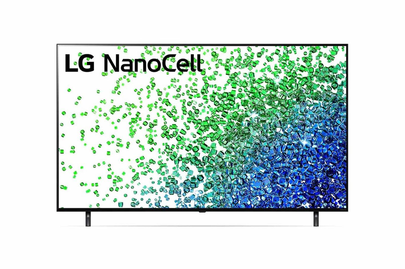 LG 50NANO806PA, Вид телевизора LG NanoCell спереди, 50NANO806PA