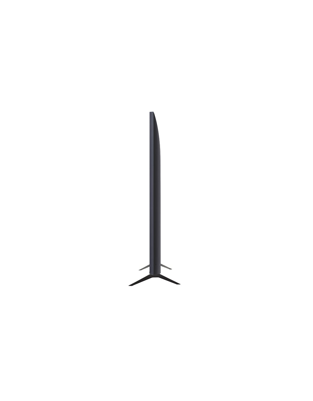 LG 55-дюймовый телевизор Smart TV LG UHD UT80 4K 2024, Вид сбоку на телевизор LG UHD, UT80, 55UT80006LA