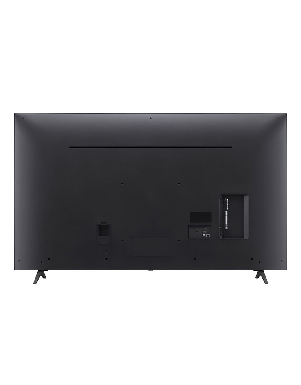 LG 55-дюймовый телевизор Smart TV LG UHD UT80 4K 2024, Вид сзади на телевизор LG UHD, UT80, 55UT80006LA