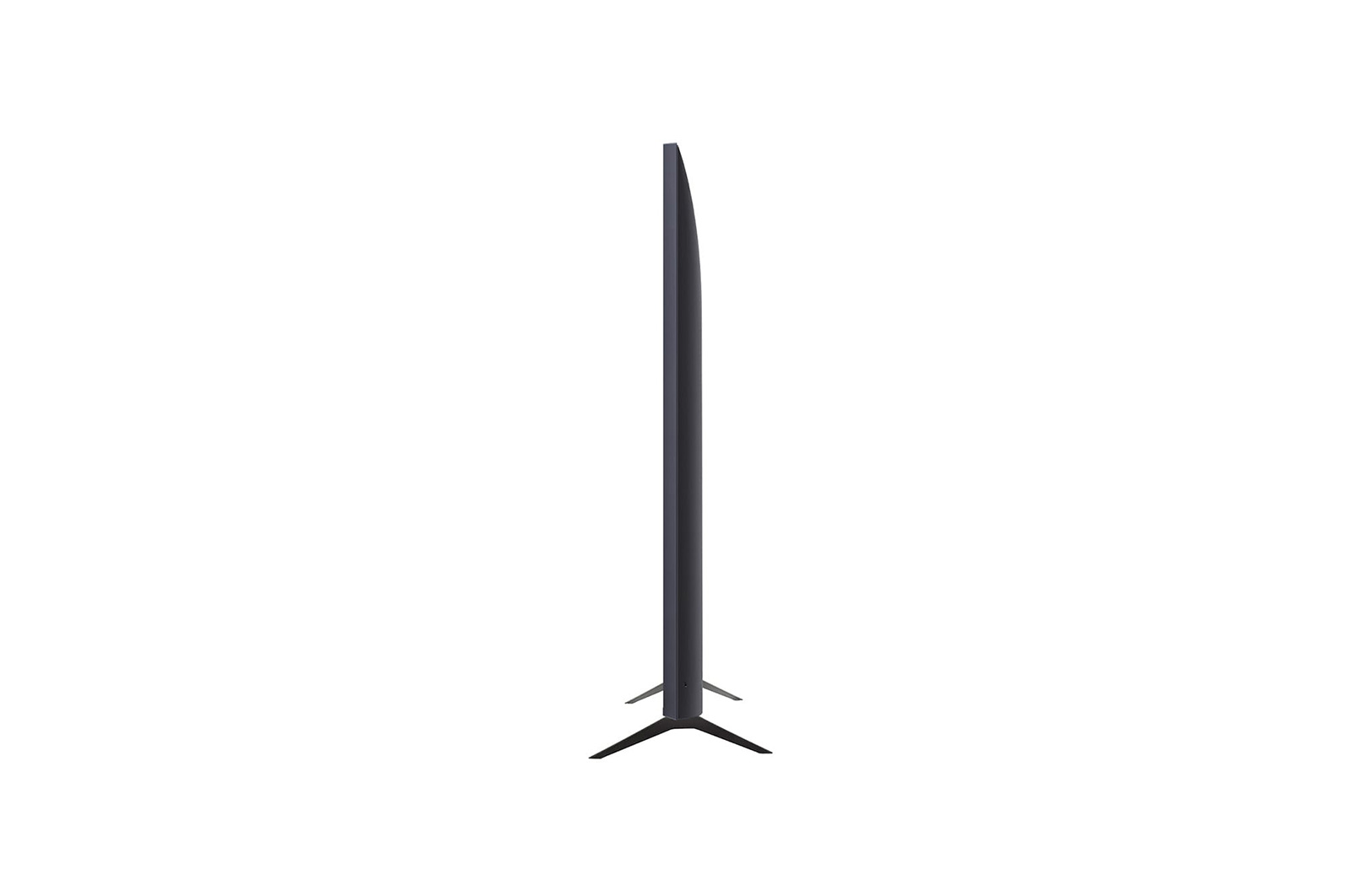 LG 55-дюймовый телевизор Smart TV LG UHD UT80 4K 2024, Вид сбоку на телевизор LG UHD, UT80, 55UT80006LA