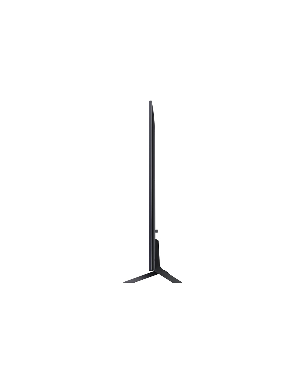 LG 75-дюймовый телевизор Smart TV LG UHD UT91 4K 2024, Вид сбоку на телевизор LG UHD, UT91, 75UT91006LA