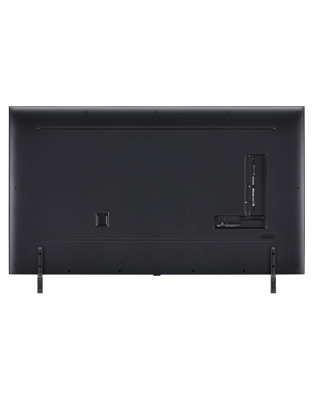 LG 75-дюймовый телевизор Smart TV LG UHD UT91 4K 2024, Вид сзади на телевизор LG UHD, UT91, 75UT91006LA