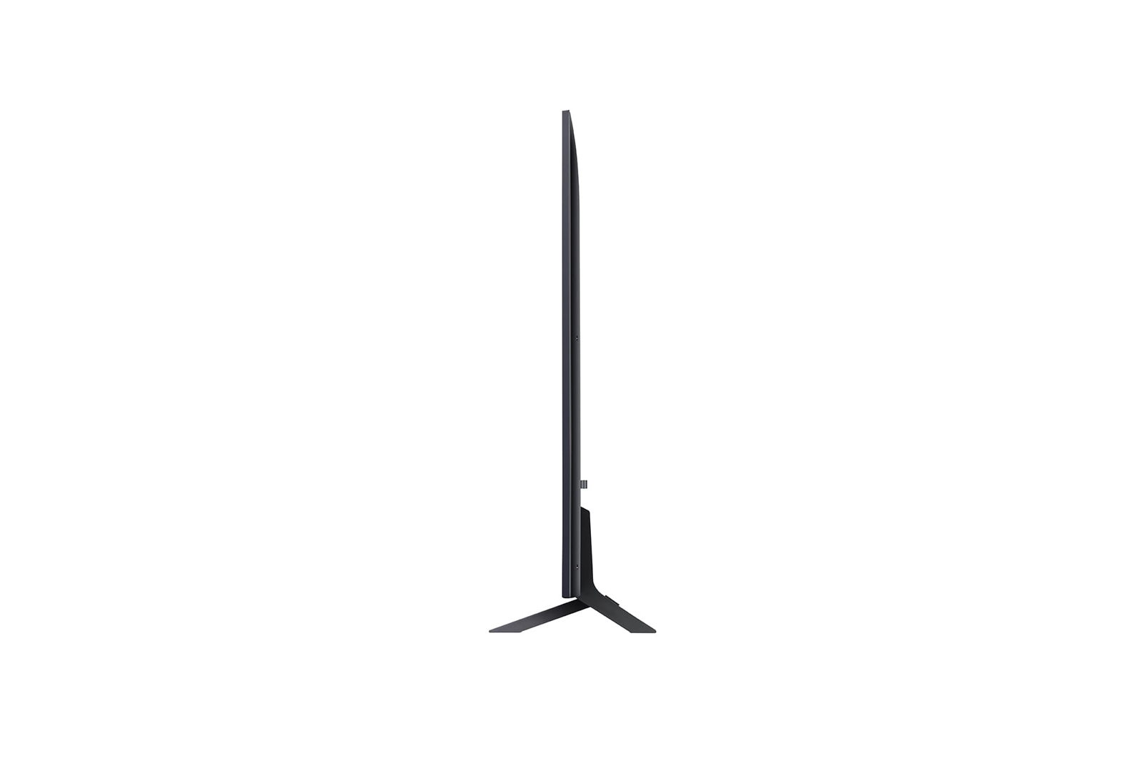 LG 75-дюймовый телевизор Smart TV LG UHD UT91 4K 2024, Вид сбоку на телевизор LG UHD, UT91, 75UT91006LA