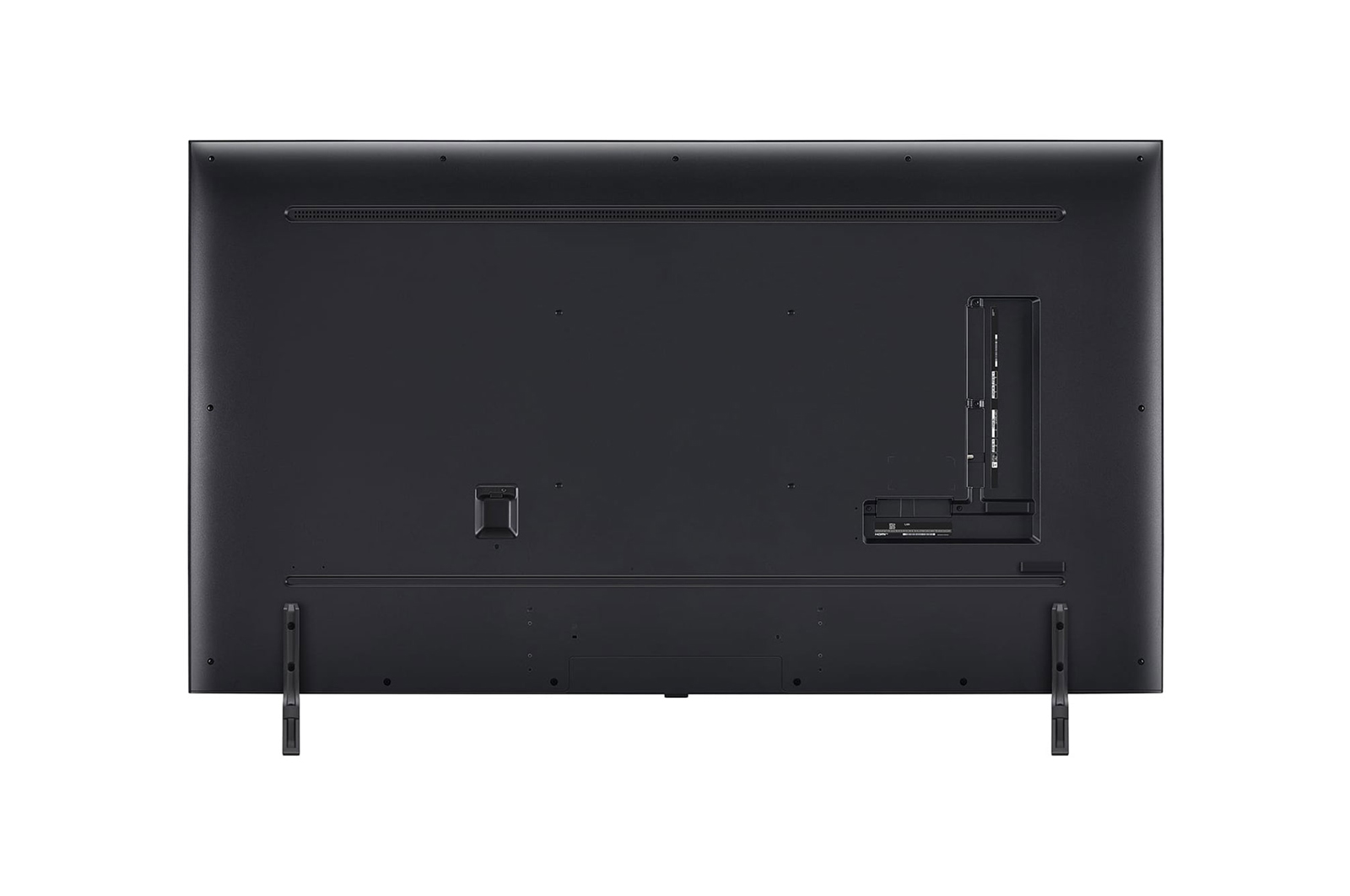 LG 75-дюймовый телевизор Smart TV LG UHD UT91 4K 2024, Вид сзади на телевизор LG UHD, UT91, 75UT91006LA