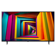 LG 75-дюймовый телевизор Smart TV LG UHD UT91 4K 2024, Вид спереди на телевизор LG UHD, UT91, 75UT91006LA, thumbnail 6