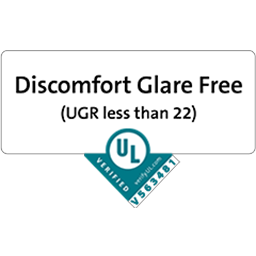 Логотип Discomfort Glare Free