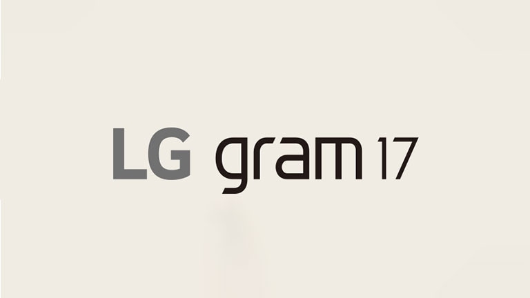 LG gram 17.	