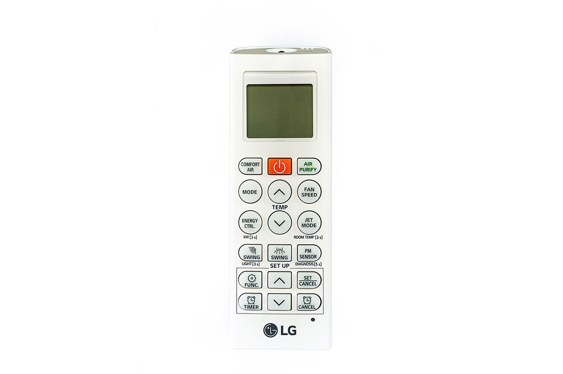 LG Điều khiển điều hòa 1 chiều inverter LG (Model APF), front view, AKB75215312
