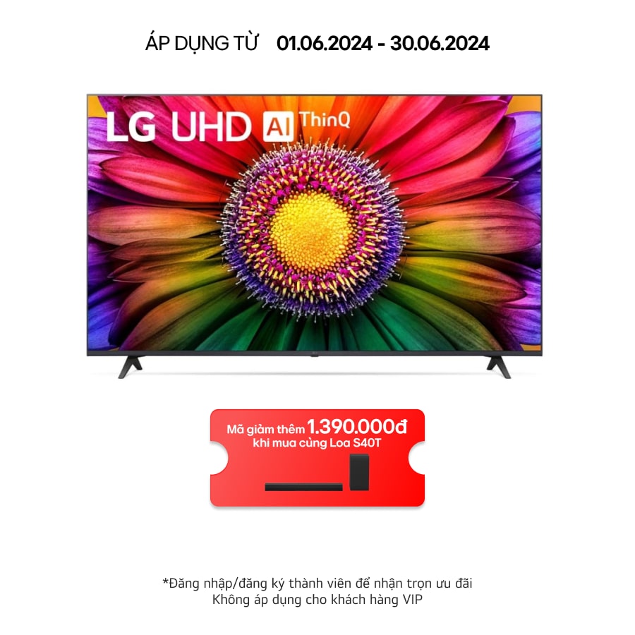 LG Tivi LG UHD 4K 65inch 2023 | 65UR8050, 65UR8050PSB