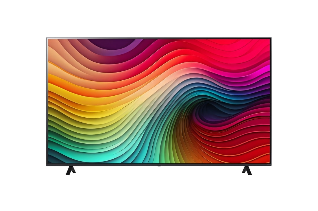 LG TV thông minh LG NanoCell NANO81 4K 86 inch 2024, Mặt trước của TV LG NanoCell, NANO80, 86NANO81TSA