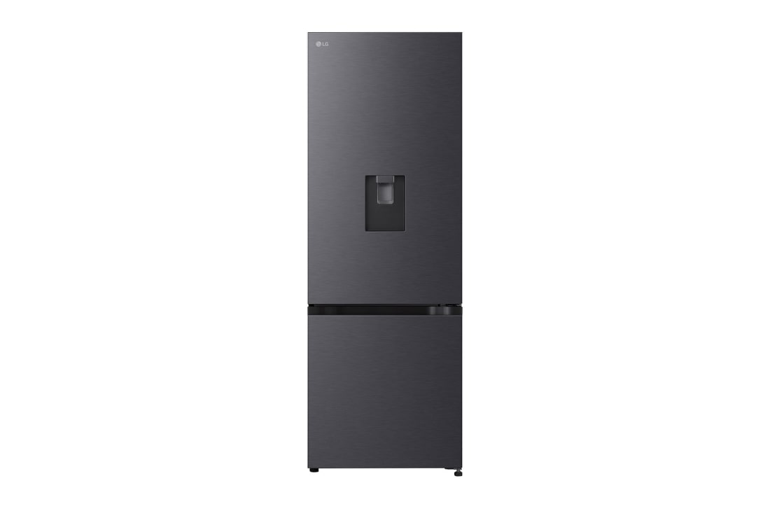 LG Tủ lạnh LG ngăn đá dưới màu đen 360L LBD33BLM, hình ảnh mặt trước, LBD33BLM