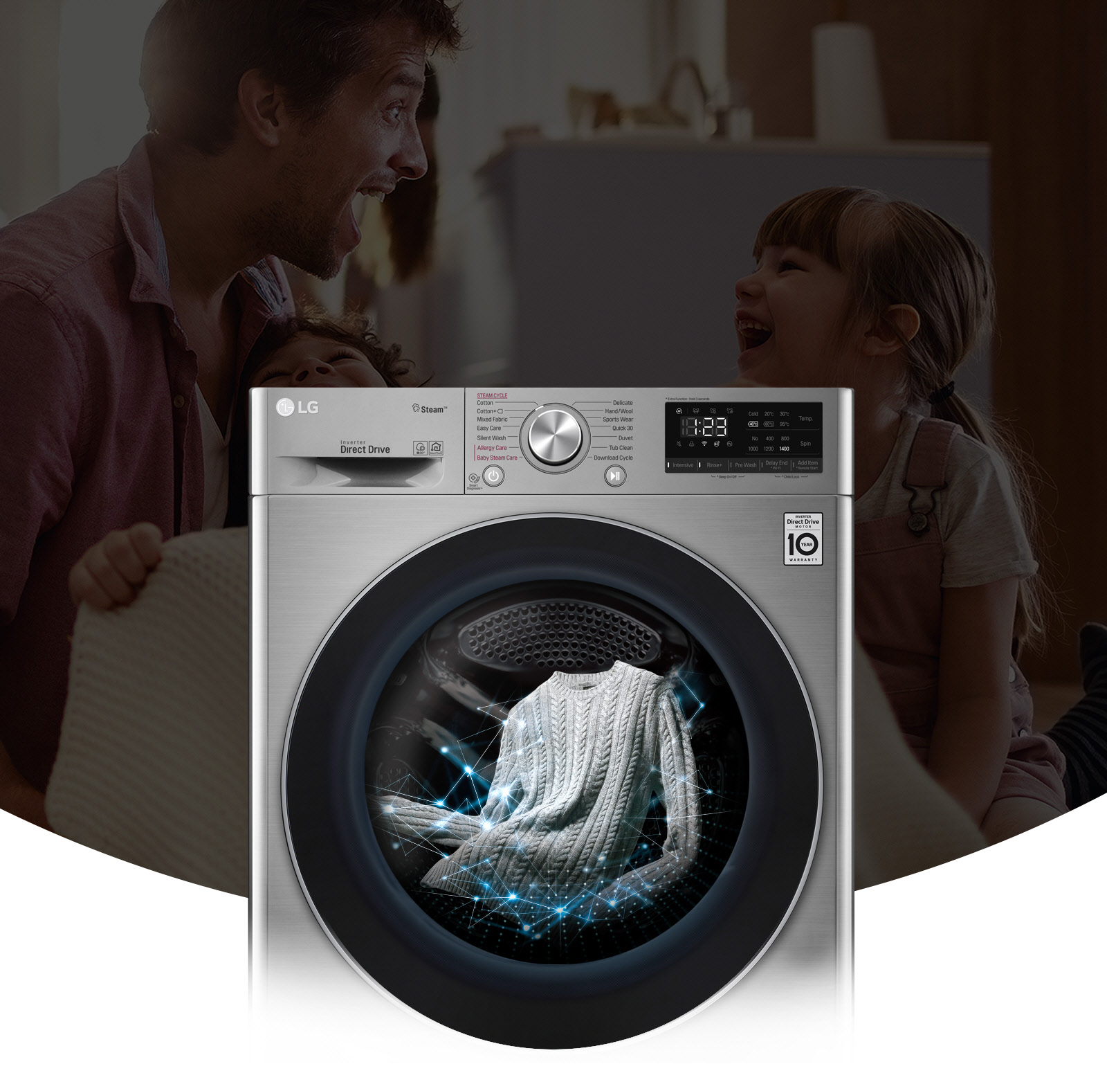 lg 8.5 5kg washer dryer