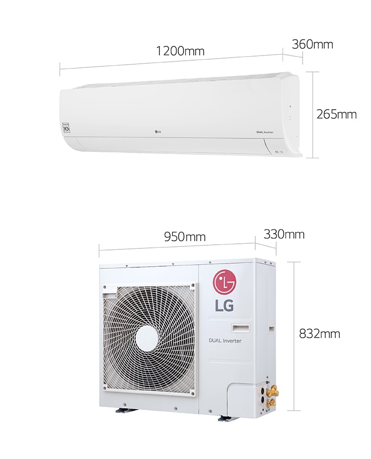 mini split lg inverter 36000 btu