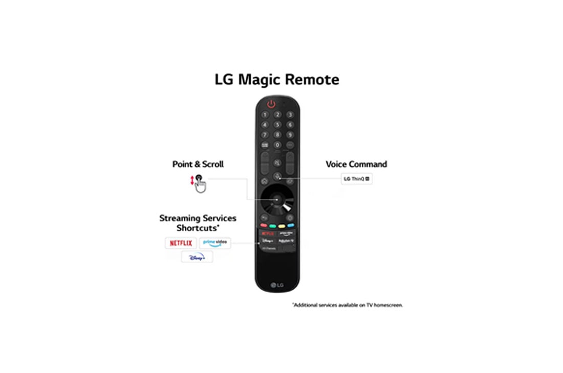 LG 139cm (55'') 4K UHD Smart TV with Magic Remote