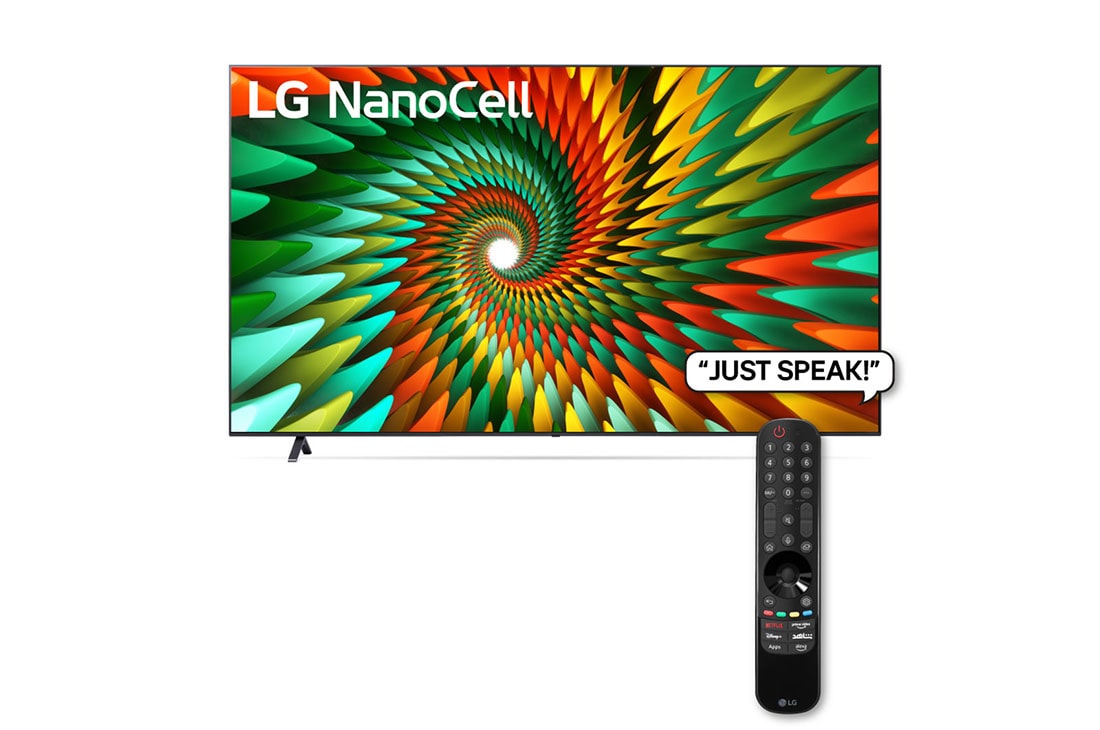 LG 190cm (75'') NanoCell 4K UHD Smart TV with Magic Remote, HDR & webOS, 75NANO776RA
