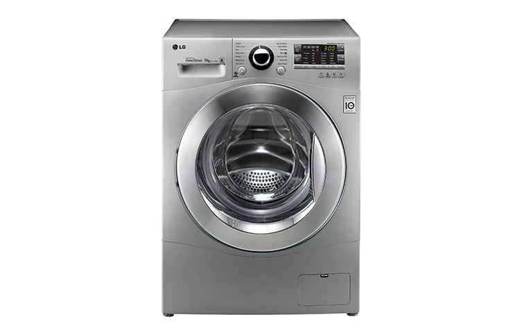 LG Silver Front Load Washing Machine (9kg), F14A8FD5