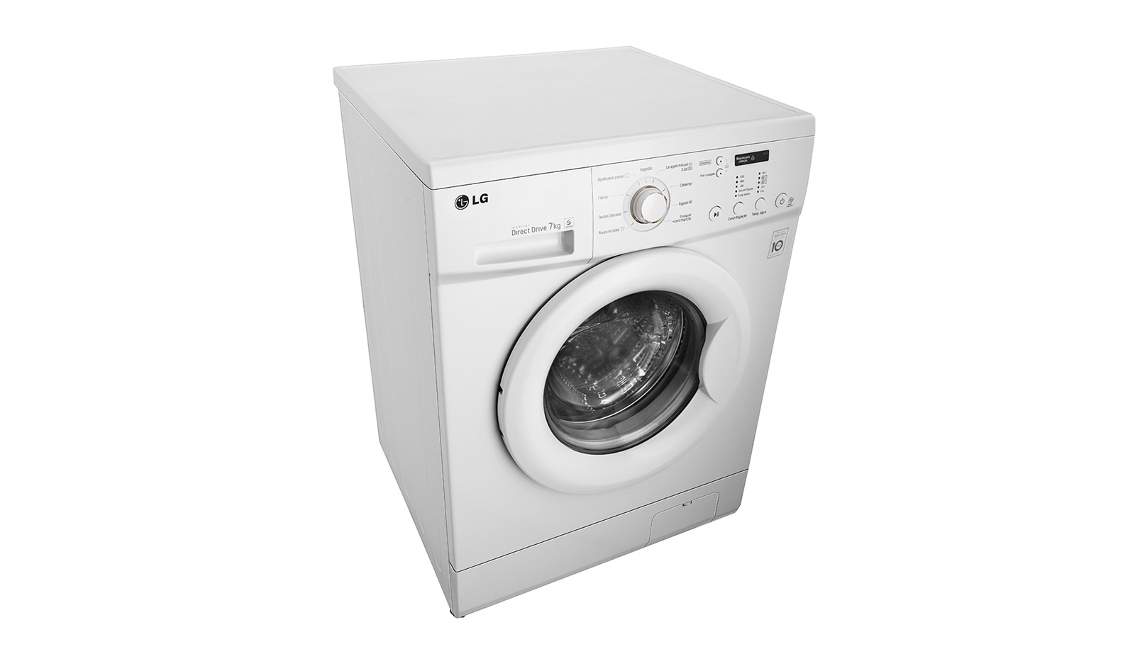 LG 7kg White Front Load Washing Machine F10C3QDP2 l LG South Africa