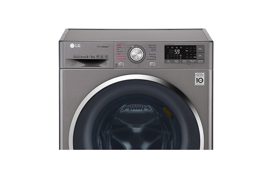 lg direct drive washer dryer combo 9kg 6kg