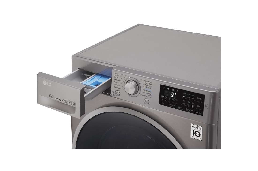 Lg all in one deals washer dryer not drying